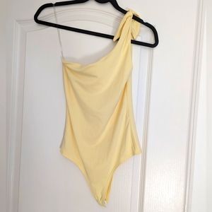 Yellow bodysuit size XS